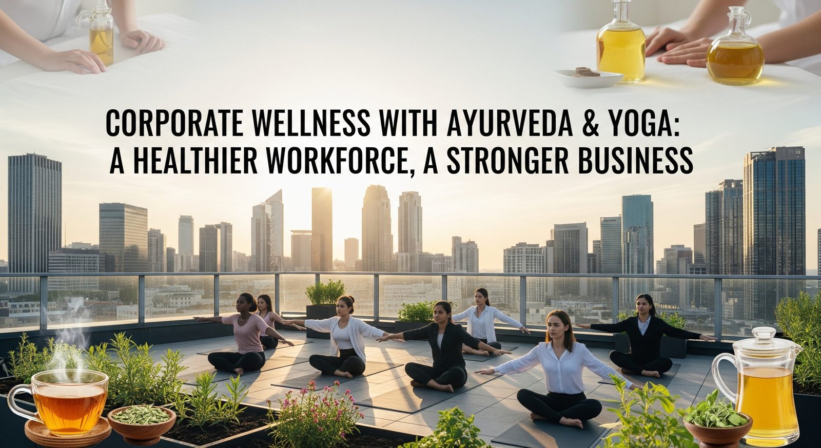 Corporate Wellness with Ayurveda & Yoga Stress Management for the Modern Workforce - YOGNAYUR