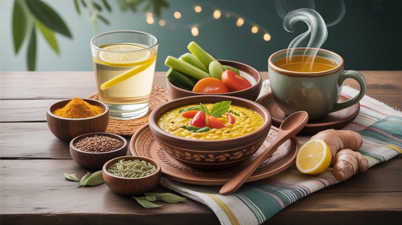 Ayurvedic Detox Diet for the Holiday Season Gentle Ways to Reset Digestion - YOGNAYUR