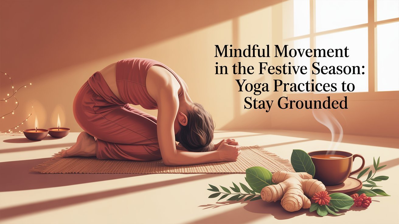 Mindful Movement in the Festive Season Yoga Practices to Stay Grounded - YOGNAYUR